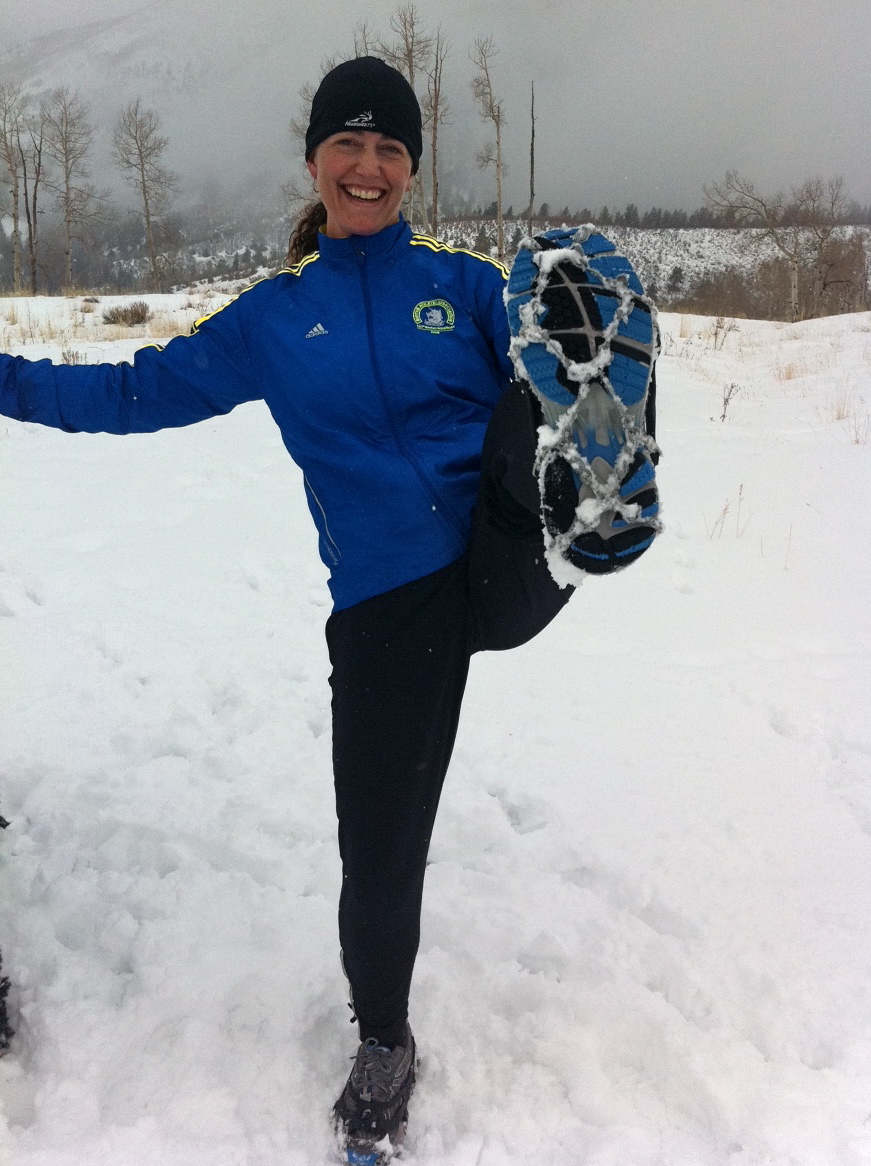 snow spikes for running shoes