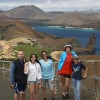 Mihai (left) with his family on a trip to the Galapagos they took last year.