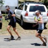 JB Benna filming Geoff Roes along the WS100 course in 2010 (photo courtesy Brett Rivers).