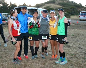 That's me on the left at the start of the MUC hanging with Jorge "Maravilloso" Maravilla, Christy Bentivoglio, Karen Peterson, Brenda Blinn and Leigh-Ann Wendling.