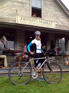 Me outside of one of the many "living museums" at Nervous Nellie's Jams and Jellies.