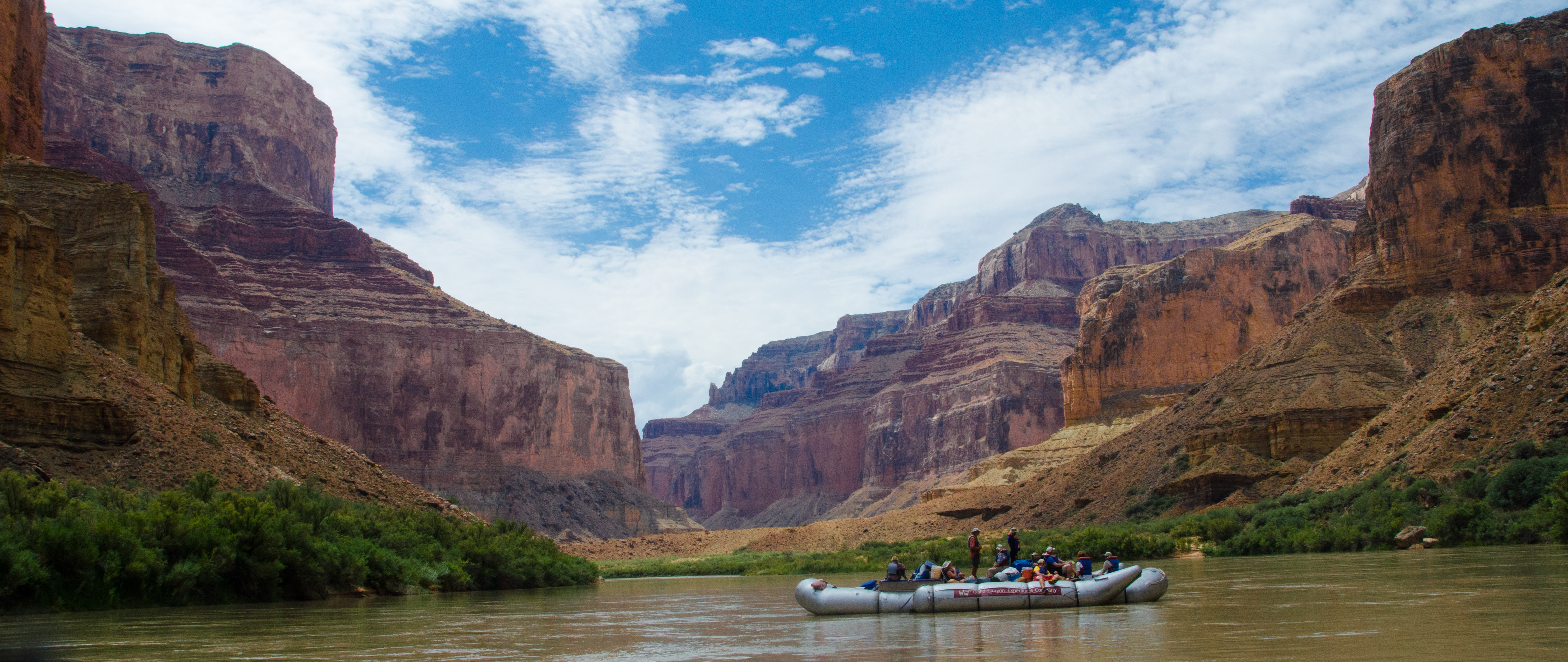 camping raft trip grand canyon