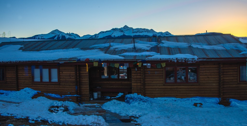 My brother and sister-in-law's home near Telluride, which my parents built in 1974.