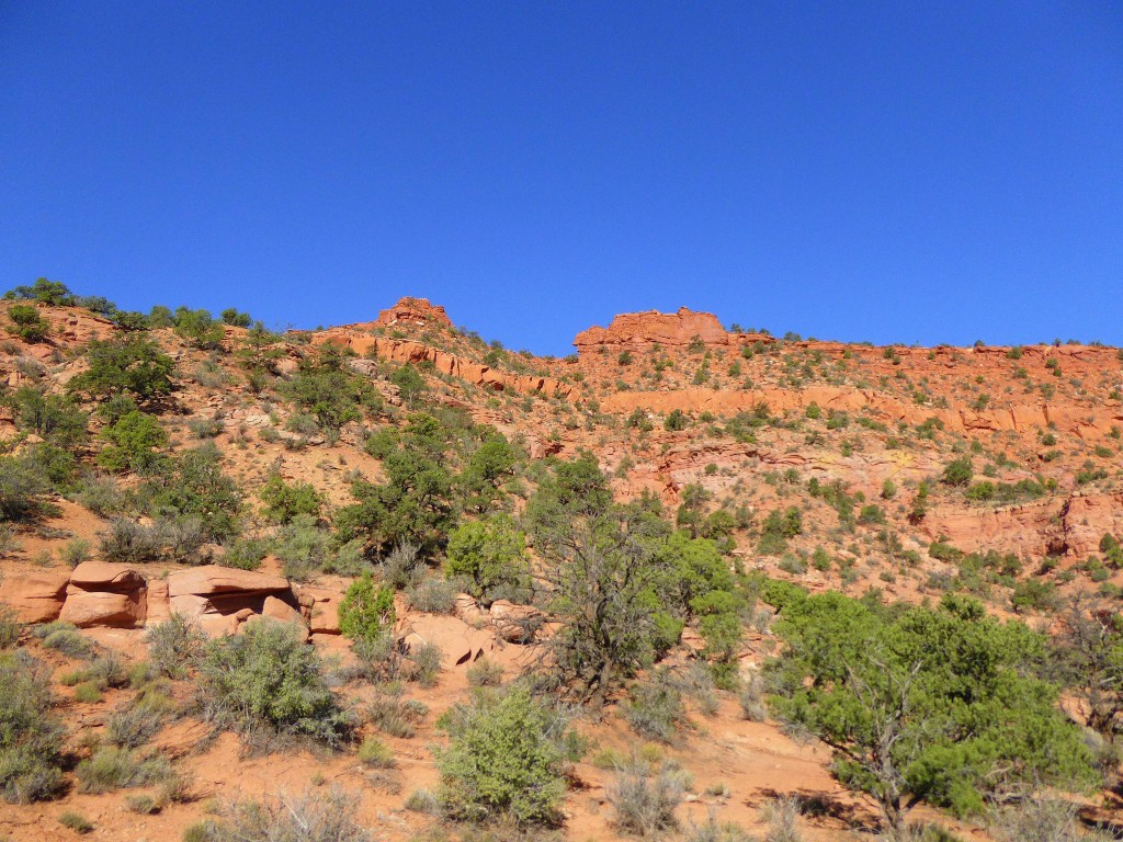 One of several steep buttes we had to climb on the route. Photo by Simon Dodd