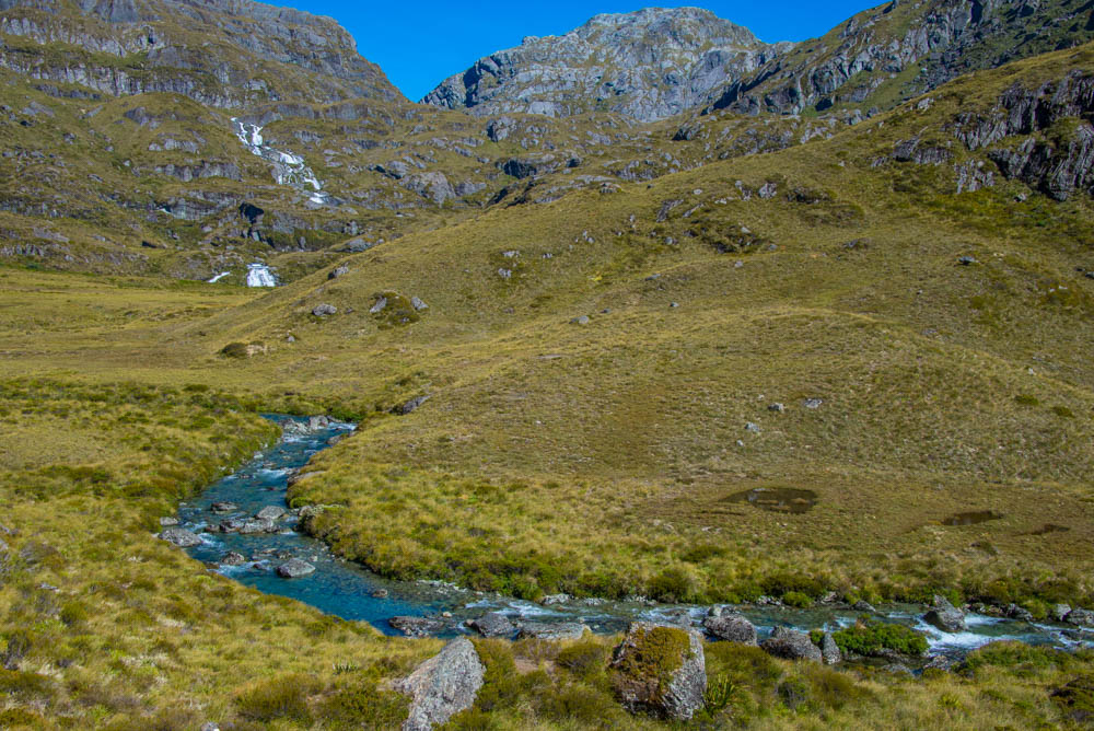 above treeline toward Harrris Saddle