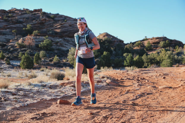 Running the Behind the Rocks 50K in Moab, late March.